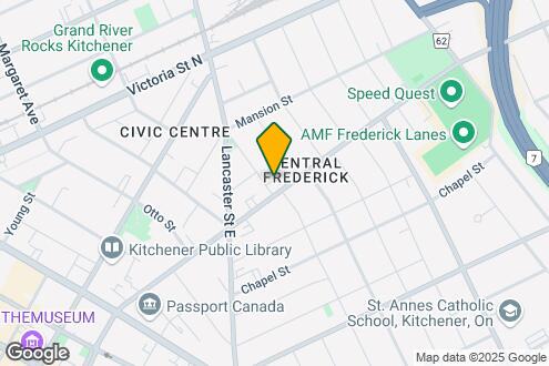 Map Image of the Property - 250 Frederick St