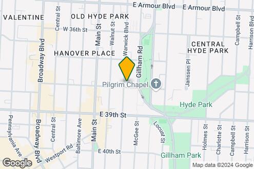 Map Image of the Property - Harlow House - 3745 Warwick Blvd/210 E 38t...