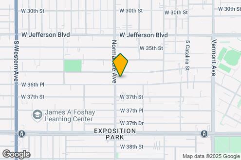 Map Image of the Property - 1377 W 36th Pl