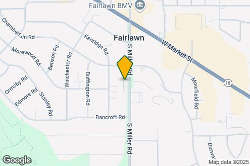 Map Image of the Property - Cypress West Fairlawn Apartments