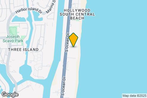 Map Image of the Property - 3101 S Ocean Dr