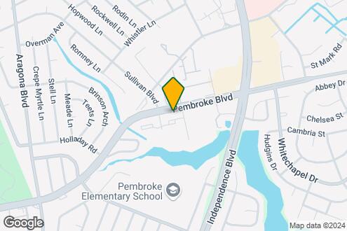 Map Image of the Property - Pembroke Lake Apartments