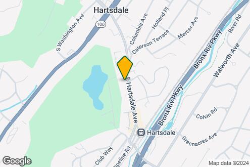 Map Image of the Property - 140 E Hartsdale Ave