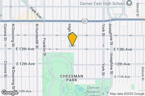 Map Image of the Property - Metropolitan Apartments at Cheesman Park