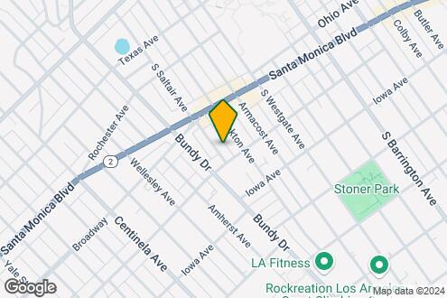 Map Image of the Property - 1550 Saltair Ave, prime West LA location!