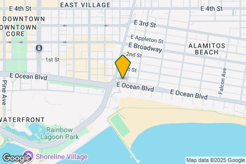 Map Image of the Property - 833 E Ocean Blvd