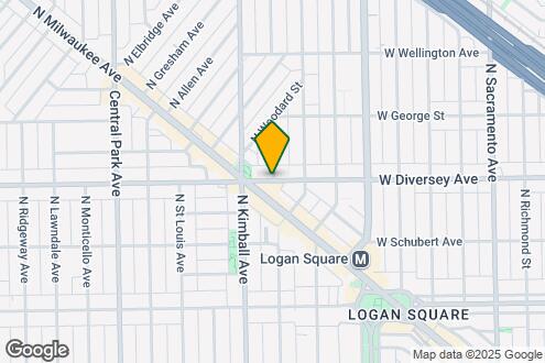 Map Image of the Property - 3335 W Diversey Ave