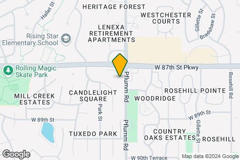 Map Image of the Property - The Retreat at Mill Creek Apartments