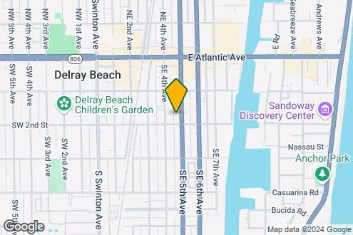 Map Image of the Property - Caspian Delray Beach