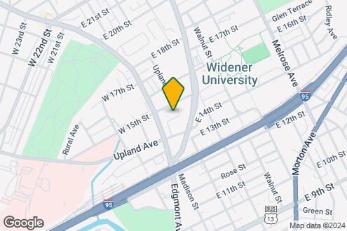 Map Image of the Property - Upland Flats at Widener