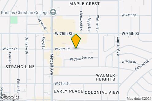 Map Image of the Property - Townhomes by Corinth