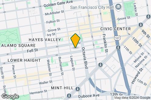 Map Image of the Property - Avalon Hayes Valley