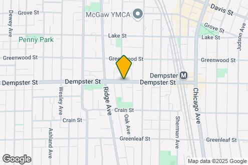 Map Image of the Property - 1036 Dempster St