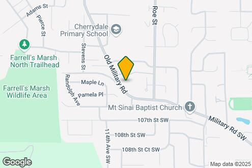 Map Image of the Property - Steilacoom Woods