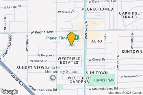 Map Image of the Property - 7616 W Comet Ave