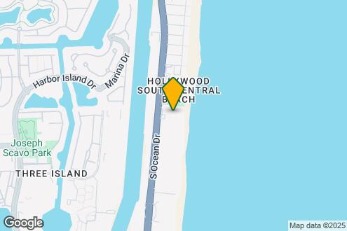 Map Image of the Property - 2501 S Ocean Dr