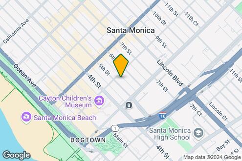 Map Image of the Property - The Park Santa Monica