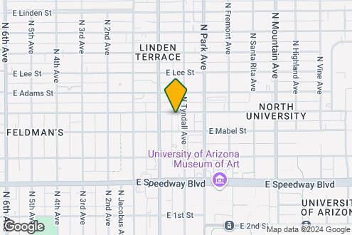 Map Image of the Property - University Gardens Apartments