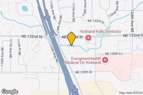 Map Image of the Property - Vue at Kirkland