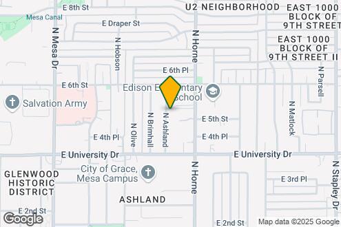 Map Image of the Property - 507 N Ashland