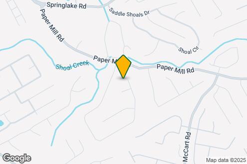 Map Image of the Property - 1160 Paper Creek Dr SE