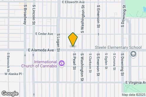 Map Image of the Property - 291 S Pearl St