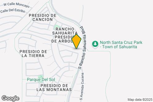 Imagen del Mapa de la Propiedad - 477 E Camino Rancho Seguro