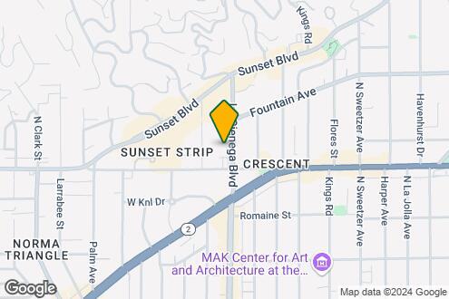 Map Image of the Property - Terraces at La Cienega