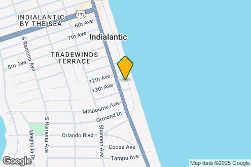 Map Image of the Property - The Wave Beachfront Apartments