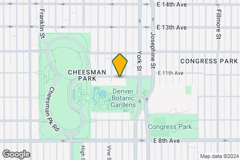 Map Image of the Property - Griffis Cheesman Park