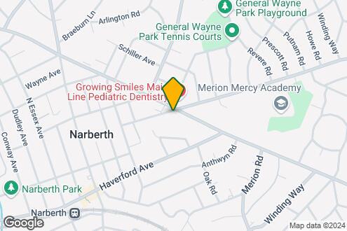 Map Image of the Property - Narberth Square