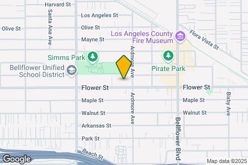 Map Image of the Property - 9553 Flower St