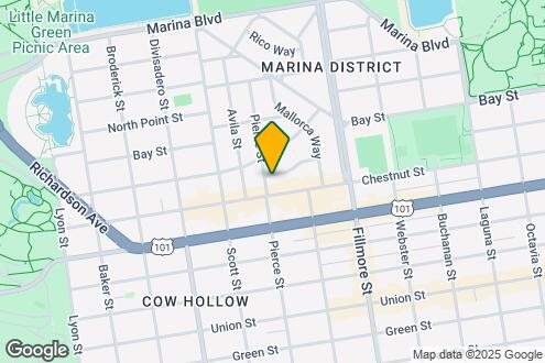 Map Image of the Property - Marina Pierce Apartments