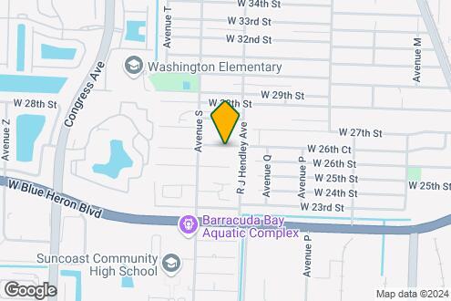 Map Image of the Property - 1533 W 26th Ct