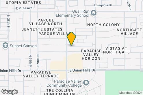 Map Image of the Property - 3207 E Wescott Dr