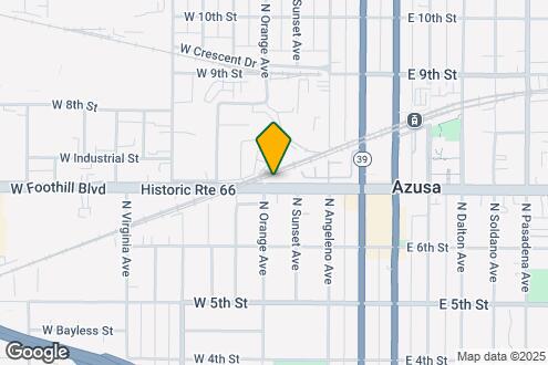 Map Image of the Property - Azusa Metro Apts