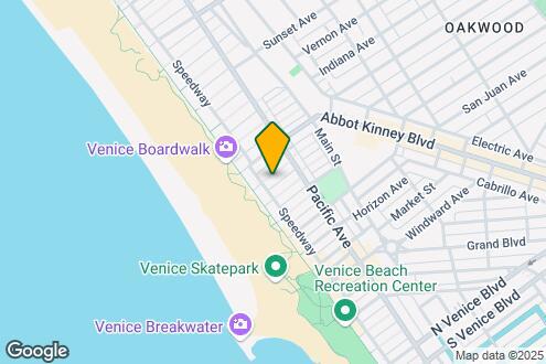 Map Image of the Property - Romantic Venice Beach living just steps fr...