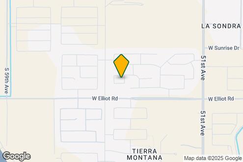 Map Image of the Property - 10620 S 54th Dr