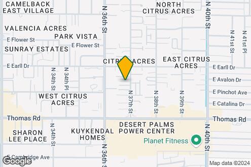 Map Image of the Property - 3016 N 37th St