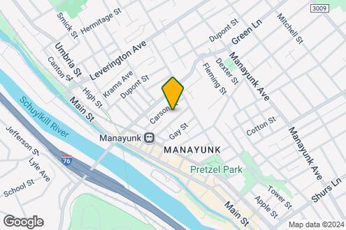 Map Image of the Property - The Roe at Manayunk Apartments and Townhomes