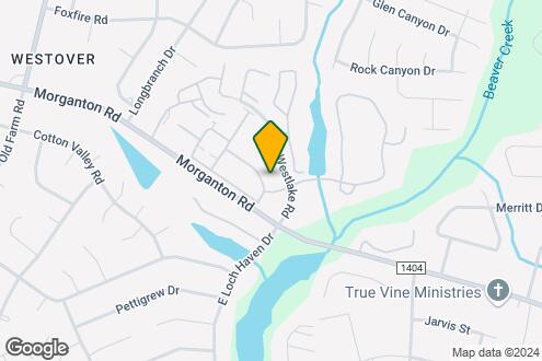 Map Image of the Property - Westlake at Morganton Apartment Homes