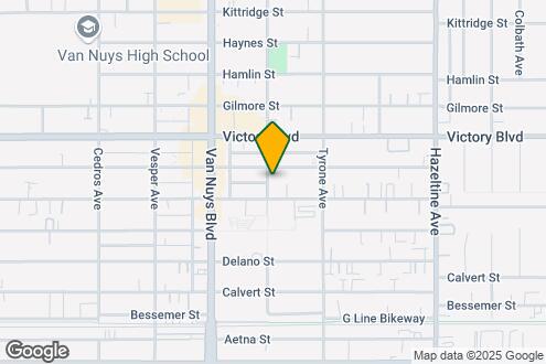 Imagen del Mapa de la Propiedad - 6310 Sylmar Ave