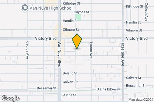 Map Image of the Property - 6310 Sylmar Ave