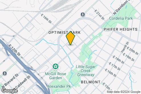 Map Image of the Property - Edgeline Flats on Davidson