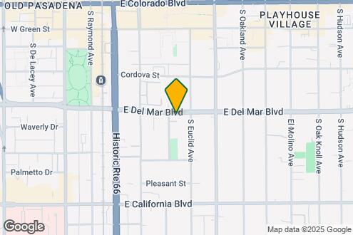 Map Image of the Property - 320 E Del Mar Blvd