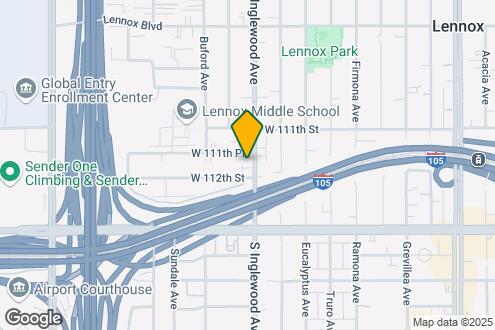 Map Image of the Property - 11143 S. Inglewood Ave.