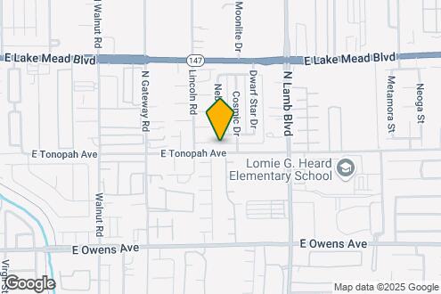 Map Image of the Property - 4160 E Tonopah Ave