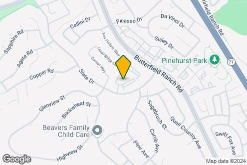 Map Image of the Property - The Heights at Chino Hills