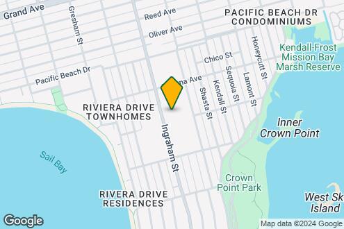 Map Image of the Property - AVA Pacific Beach