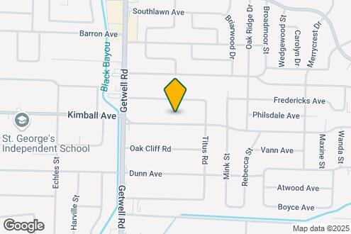 Map Image of the Property - 4038 Kimball Ave